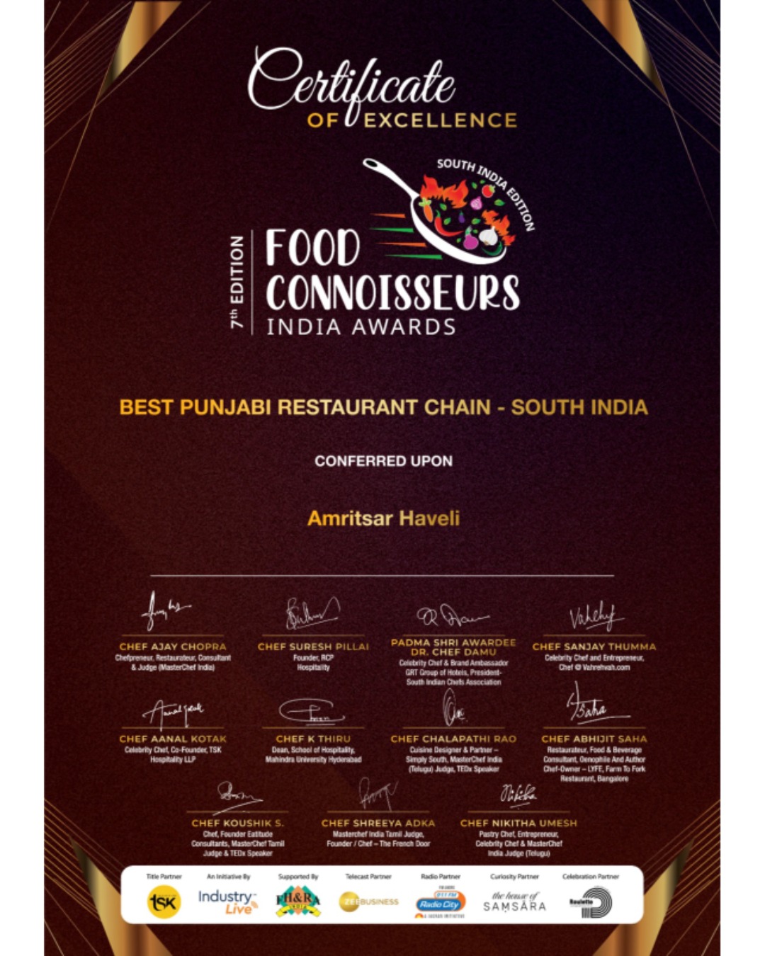 best south india's punjabi restaurant