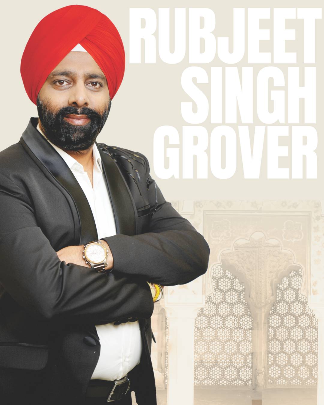 Rubjeet Singh Grover Managing Director of Amritsar Haveli Group