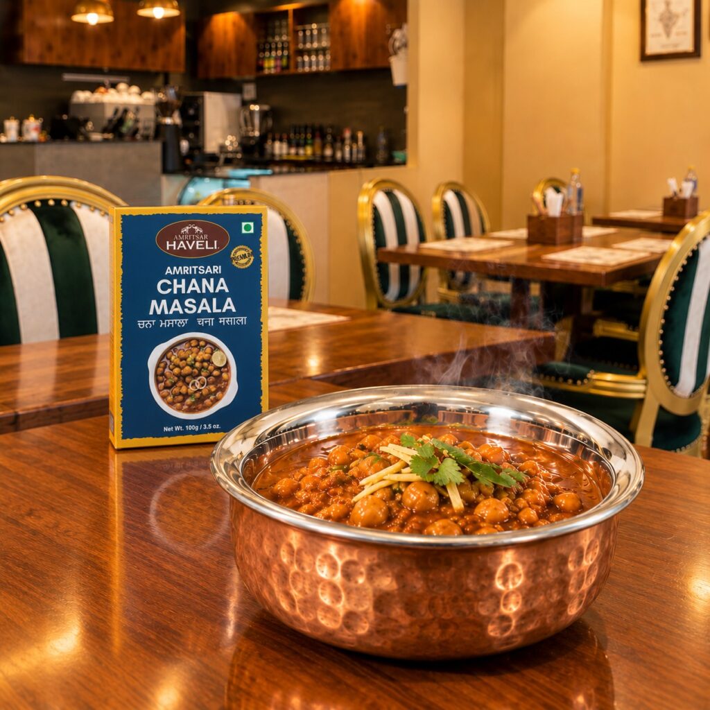 Amritsari Chana Masala Bringing the Authentic Taste of Punjab to Your Kitchen